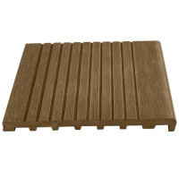 Ступень из ДПК полнотелая RusDecking Scala Орех-19 3000х345х23 мм