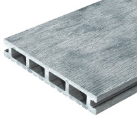 Террасная доска из ДПК Woodvex Select Colorite Бело-серый 4000х146х22 мм