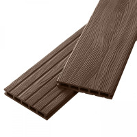 Террасная доска из ДПК UnoDeck Mogano Венге-18 6000х165х24 мм